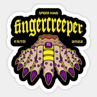 Fingercreeper Hand Sticker